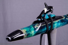 Boxelder Burl Native American Flute, Minor, Mid F#-4, #K12D